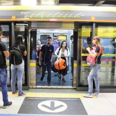 SilShield™ Anti-Graffiti Film Applied to São Paulo Metro Line 6